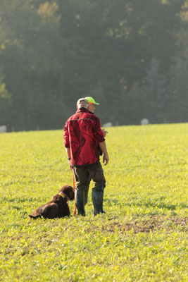 Einweisung Federwildschleppe