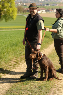 Max mit Edmund vom Westerloher Land
