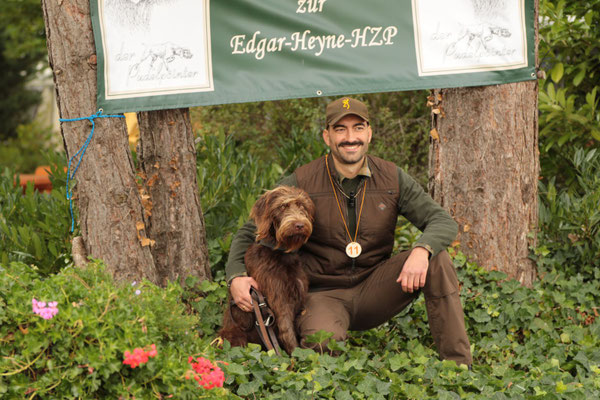 Das Team aus Bayern - Matthias Eisele mit Lotte (Ora von der Borg)