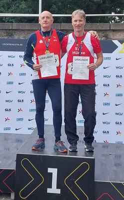 von links nach rechts: Rainer Horstmann (1.Platz), Harald Köhler (3. Platz)