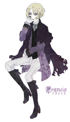 【Gloomy Melancholic Garden】フランソワ=ユーグ=オーギュスト=ド=モクレール：眠たがりでのんびりした平和な吸血鬼伯爵。