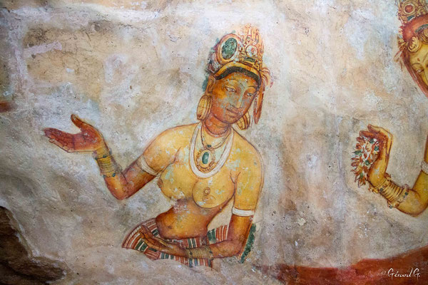 Les Demoiselles de Sigiriya (5ème siècle)