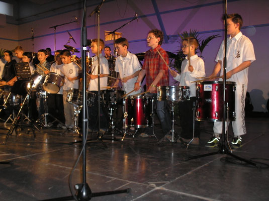 Classe ensemble Percussions Spectacle Ecole de Musique