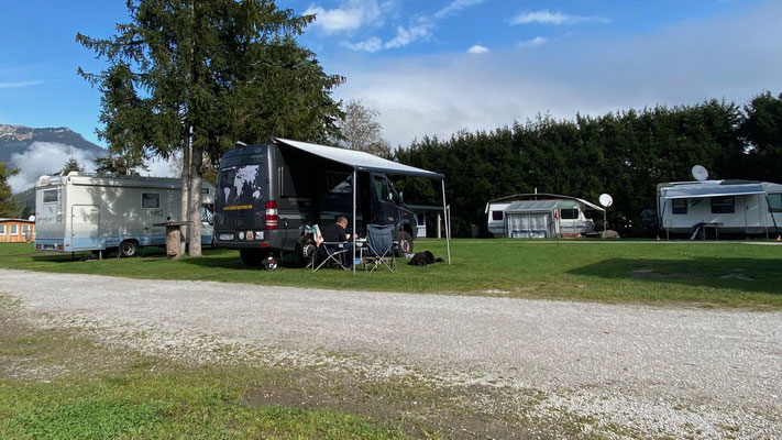 Übernachtung auf Camping Grimmingsicht