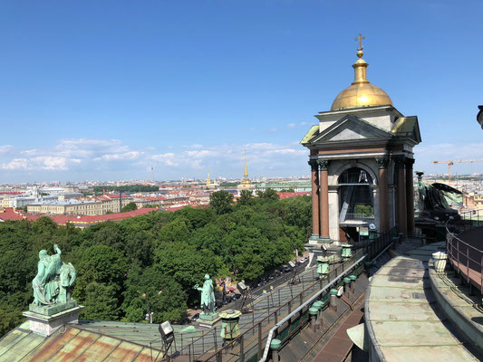 Die Sankt Isaaks Kathedrale in Sankt Petersburg (2018)