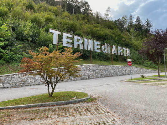 Übernachtung in Arta terme