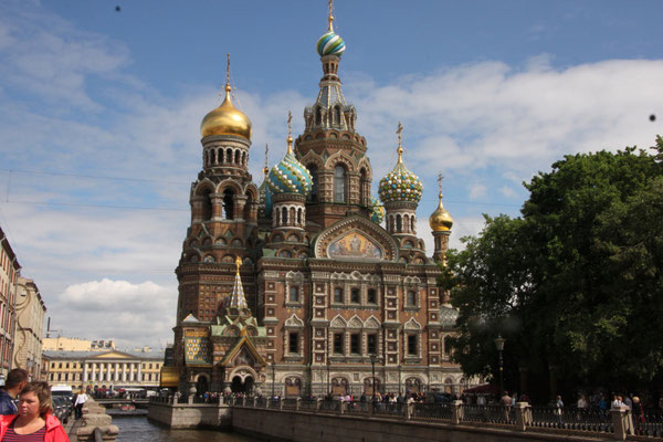 Die Blutskirche in Sankt Petersburg (2014)