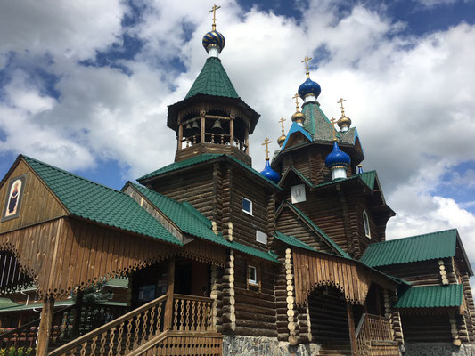 Holzkirche in Juschnouralsk