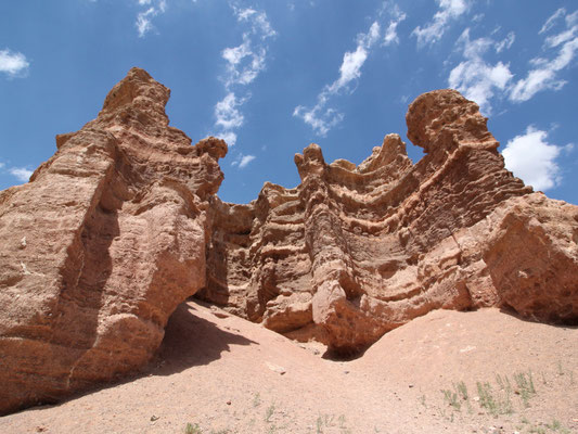 Felsformationen im Sharyn Canyon