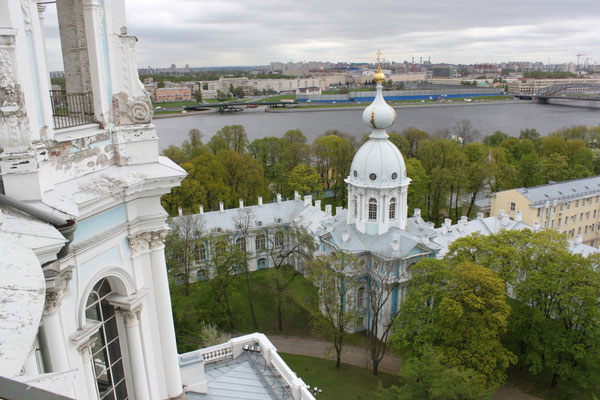 Das Smolny Kloster in Sankt Petersburg (2015)