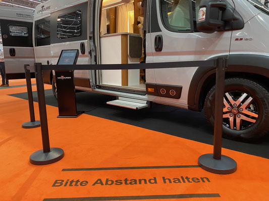 Unterwegs auf dem Caravan Salon 2020