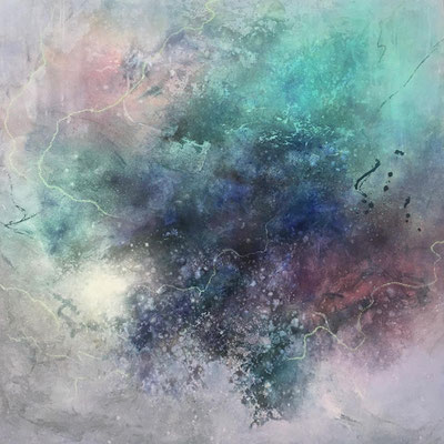 130 x 130 cm on canvas