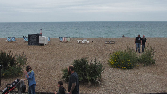 Samstag: Spaziergang am Strand von Brighton (2 von 2).