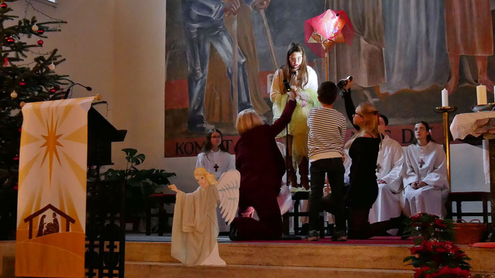 Kindermette, Krippenspiel vom kleinen Stern