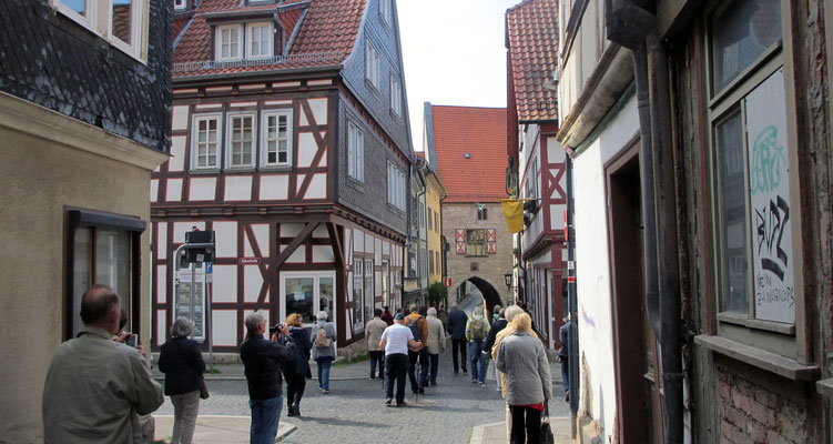 Samstag: Rundgang durch die historische Altstadt von Mühlhausen