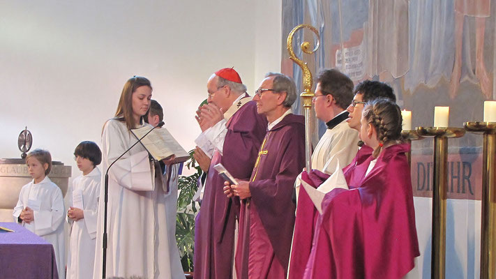 Dritter Adventsonntag - Johannes der Täufer und Besuch von Kardinal Schönborn