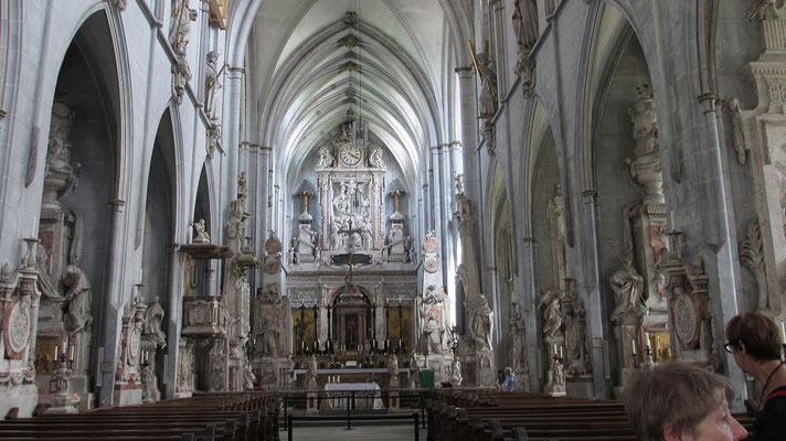 Samstag: Klosterkirche von Salem (innen).