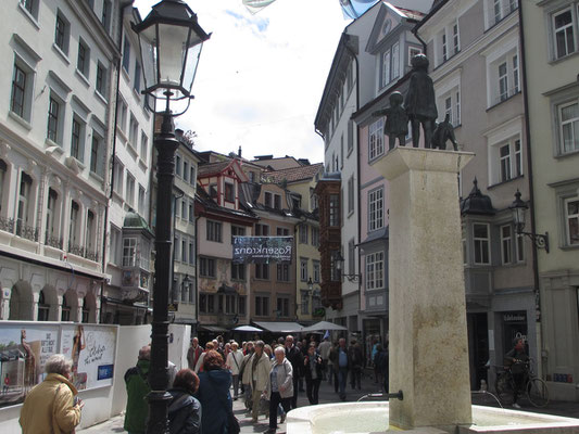 Mittwoch: Rundgang durch die Altstadt von St.Gallen (2 von 2).