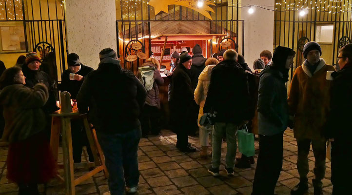 Heilig Abend nach der Christmette