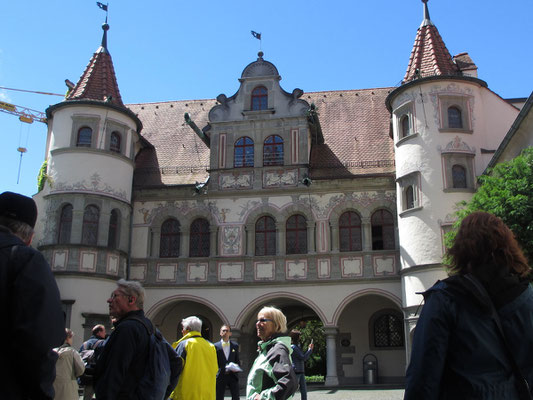 Freitag: Rathaus von Konstanz.