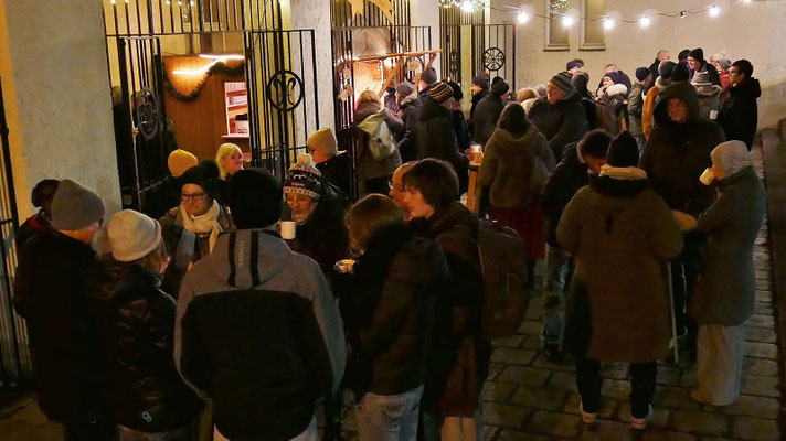 Heilig Abend nach der Christmette