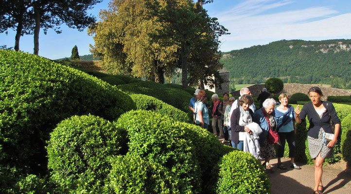 Dienstag: Hängende Gärten von Marqueyssac im Dordogne Tal (1 von 2)