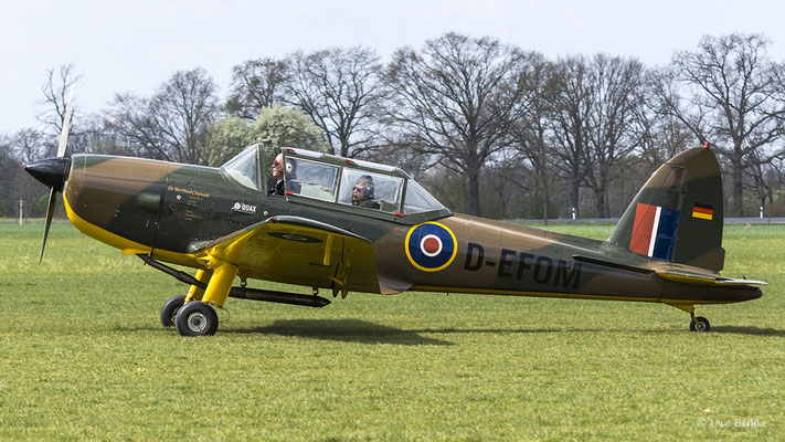 De Havilland DHC-1 Chipmunk - D-EFOM