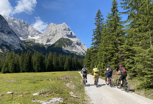 Aufstieg zum Gaisalm und Seebensee