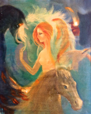 Huile sur toile