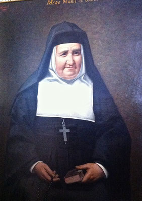 Mère Marie de Sales Chappuis peinte par A. GRANET