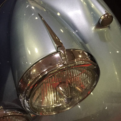 Nachguss Zierleiste Jaguar MK V, verchromt, von nachguss.de