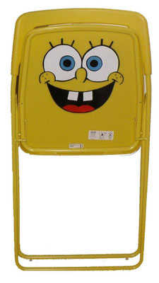 Spongebob-Stuhl, in aufrechter Position