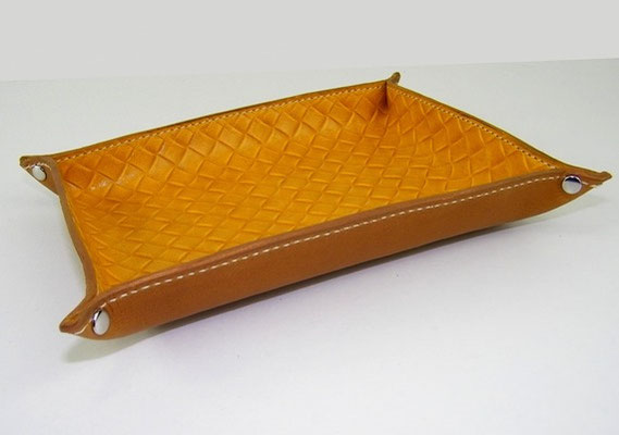 vide-poche, cuir, déco, design, cadeau