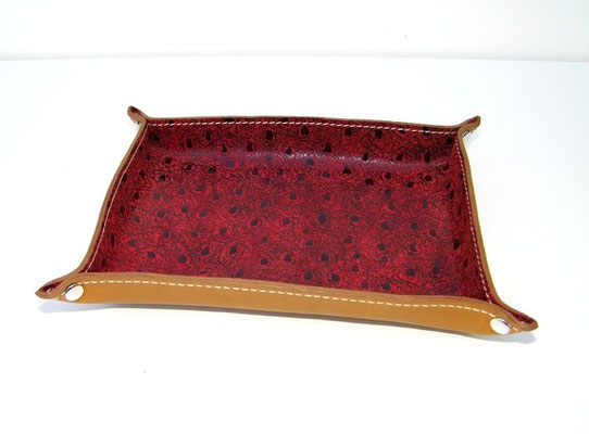 vide-poche, cuir, déco, design, cadeau