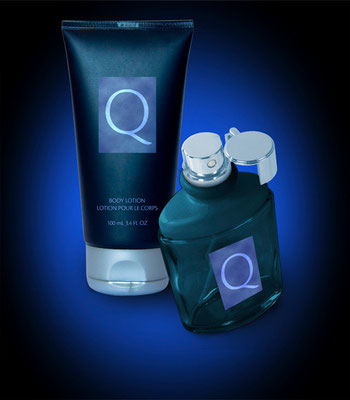 Q Toiletries Label Design - Concept
