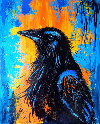 RabenSchön  100x80           950Euro 