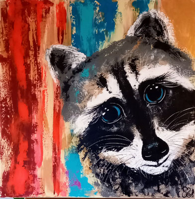 Rocket Raccoon 100x100 ☺️     1200Euro 