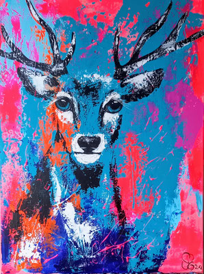 Little Deer 80x60  Verkauft 