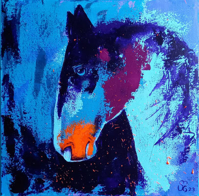 Blue 30x30                 300Euro 