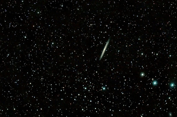 NGC5907, C14 hyperstar, 10x300 + 65x120, 30 sept et 2 oct, Lionel