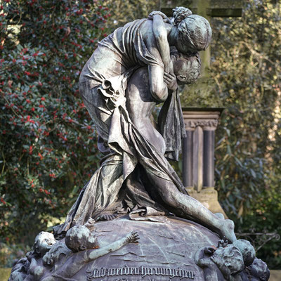 Friedrich Coubillier: Grab der Familien Pfeiffer und Schiess