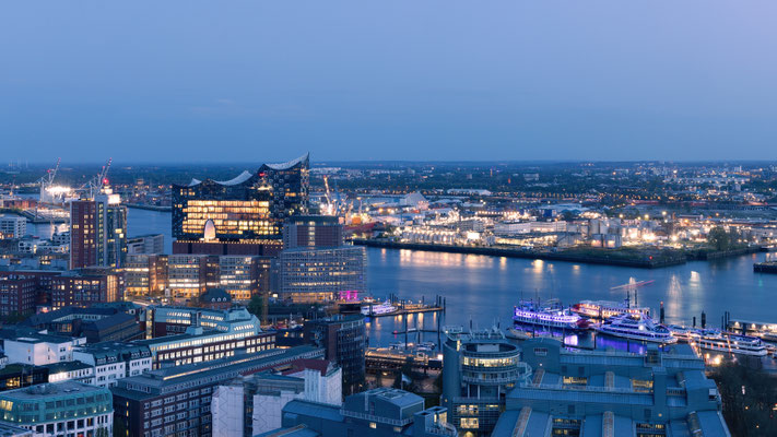Blick vom Michel l Hamburg l 2024