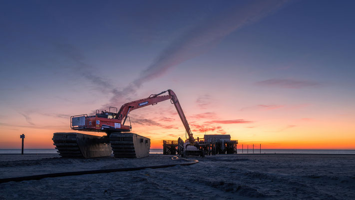 Rückbau der Strandbar 54° Nord l St. Peter-Ording l 2025
