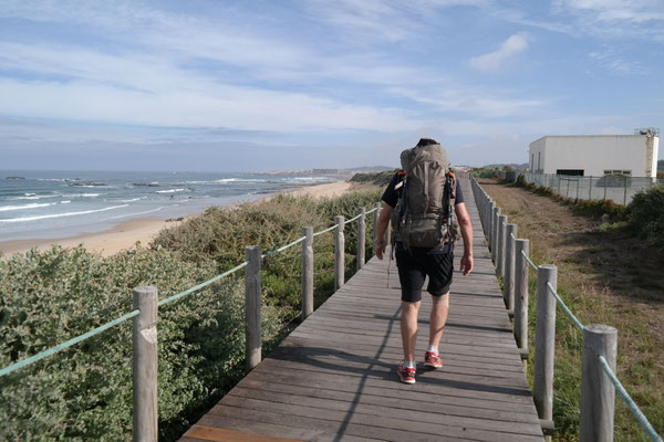 Start am Strand von Porto