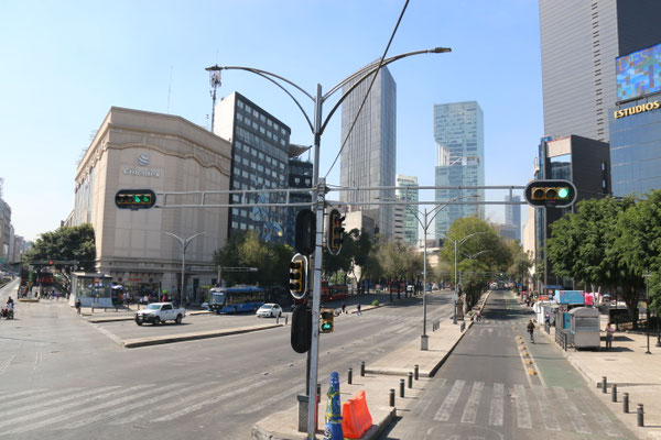Das moderne Reforma Quartier..