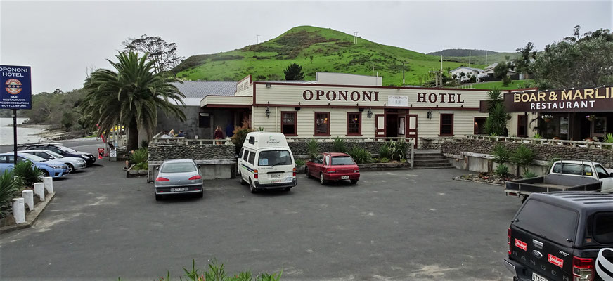 Das Opononi Hotel in Opononi......