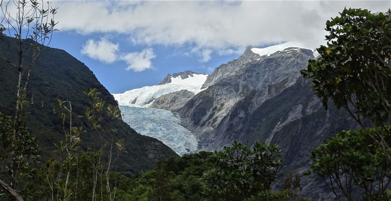 ....Wanderung zum Franz Josef Gletscher.