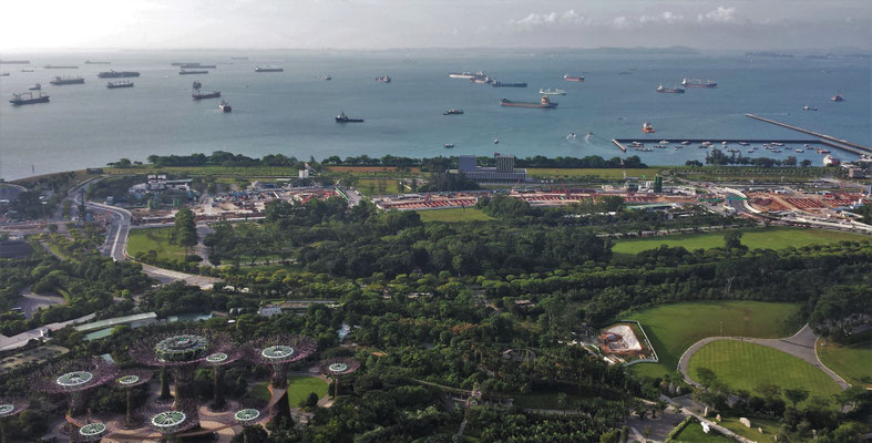 ....und den Garden by the Bay.