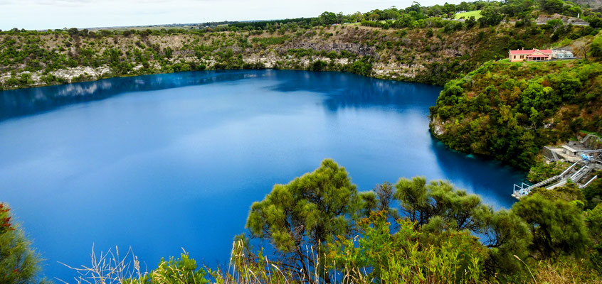 Der Blue Lake der.....