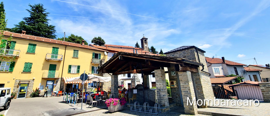 Zwischenhalt in Mombarcaro.